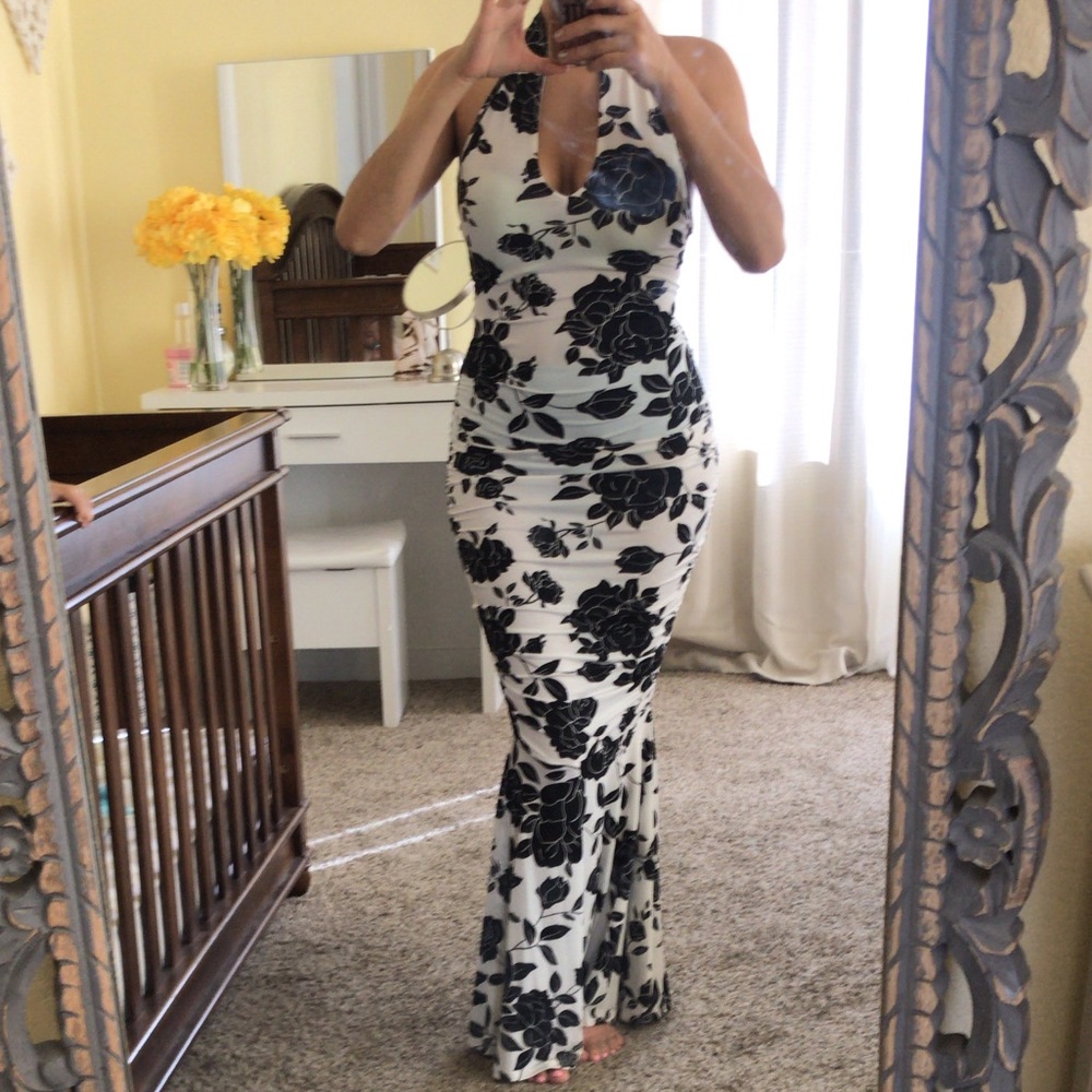 Bodycon maxi dress